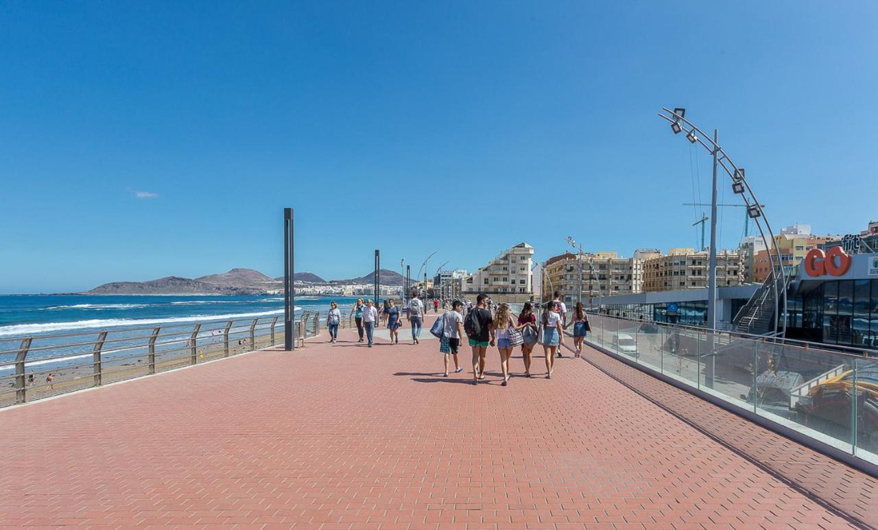 Flatguest Cicer - 3Bdr + Balcony + Beach Лас-Пальмас-де-Гран-Канарія Екстер'єр фото